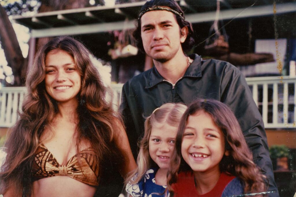 Loretta Ritte, her husband, Walter, and children, circa 1979.